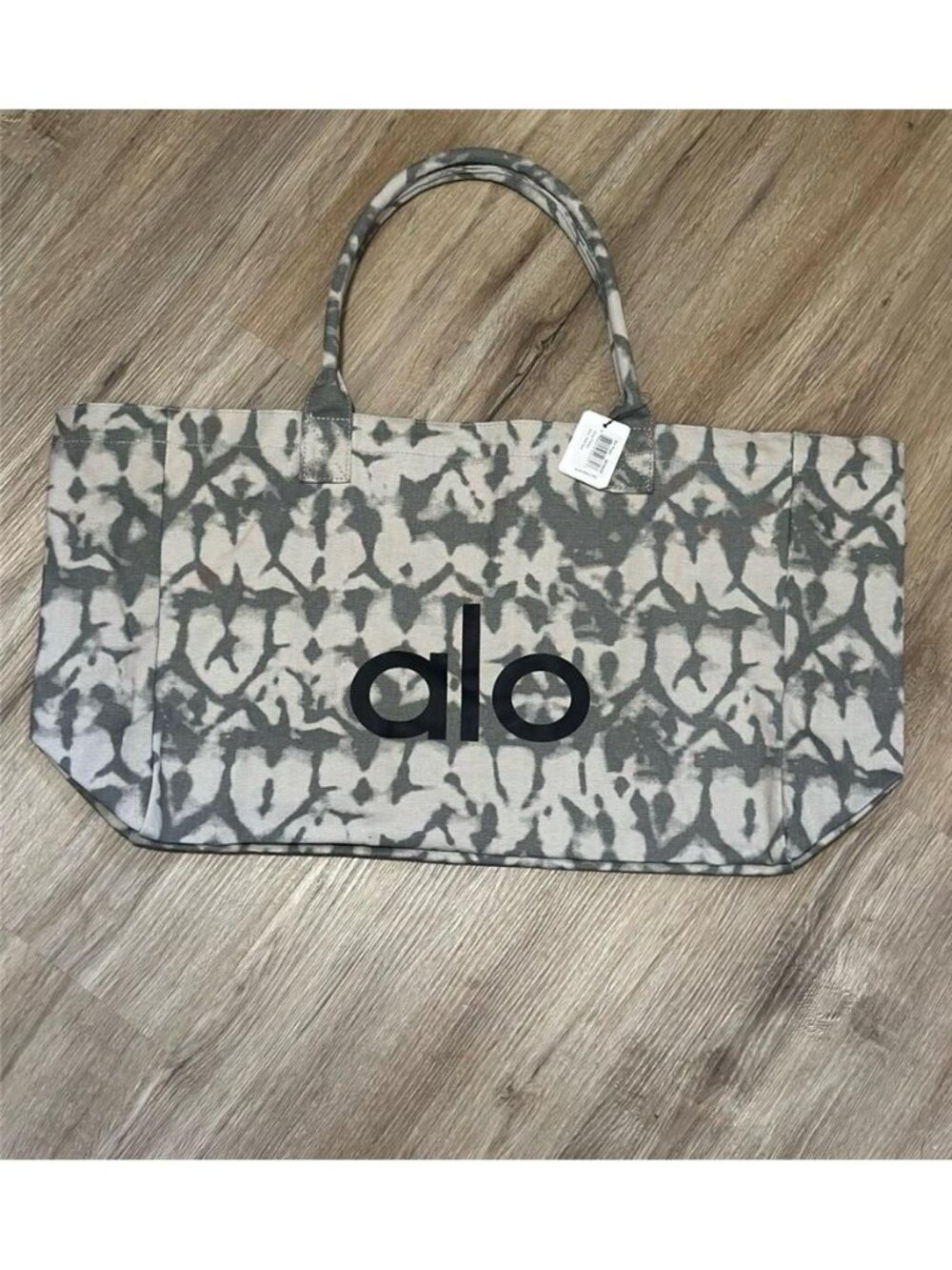 Alo Yoga Grey Tote Bag & Pilates & Yoga & Fitness Bag NWT
